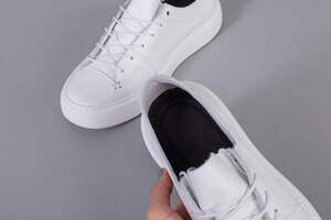 Кеды мужские кожаные белые Кеды мужские кожаные белые