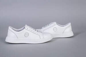 Кеды мужские кожаные белые на белой подошве Кеды мужские кожаные белые на белой подошве