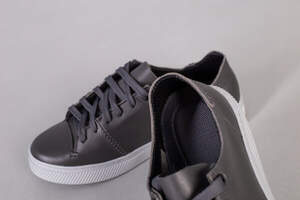 Кеды мужские кожаные серого цвета Кеды мужские кожаные серого цвета