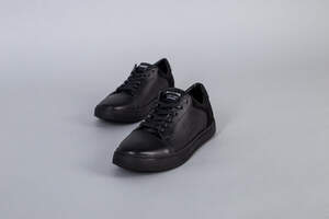 Туфли мужские кожаные с вставками замши черные Туфли мужские кожаные с вставками замши черные