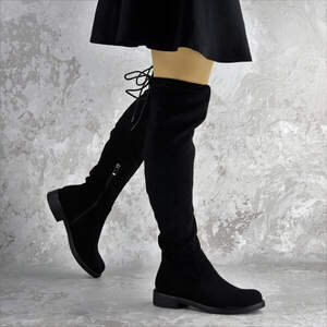 Ботфорты женские Fashion Bullseye 2338 38 размер 24,5 см Черный Ботфорты женские Fashion Bullseye 2338 38 размер 24,5 см Черный