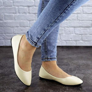 Женские балетки Fashion Deer 1969 38 размер 24,5 см Бежевый Женские балетки Fashion Deer 1969 38 размер 24,5 см Бежевый