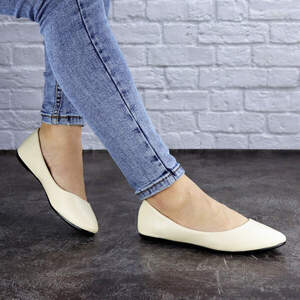 Женские балетки Fashion Deer 1969 38 размер 24,5 см Бежевый Женские балетки Fashion Deer 1969 38 размер 24,5 см Бежевый