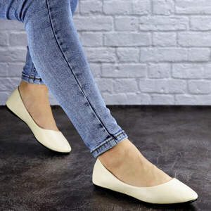 Женские балетки Fashion Deer 1969 38 размер 24,5 см Бежевый Женские балетки Fashion Deer 1969 38 размер 24,5 см Бежевый