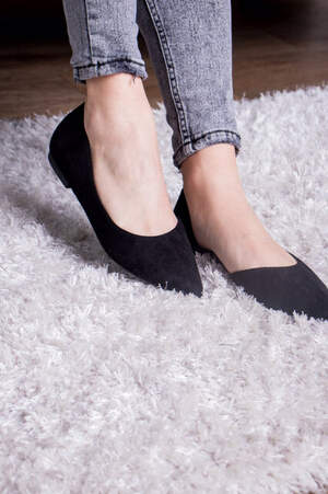 Женские балетки Fashion Gambit 2814 36 размер 23,5 см Черный Женские балетки Fashion Gambit 2814 36 размер 23,5 см Черный