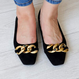 Женские балетки Fashion Goddess 3144 36 размер 23,5 см Черный Женские балетки Fashion Goddess 3144 36 размер 23,5 см Черный