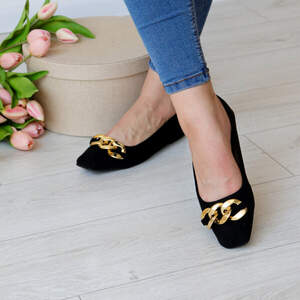 Женские балетки Fashion Goddess 3144 36 размер 23,5 см Черный Женские балетки Fashion Goddess 3144 36 размер 23,5 см Черный