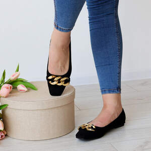 Женские балетки Fashion Goddess 3144 36 размер 23,5 см Черный Женские балетки Fashion Goddess 3144 36 размер 23,5 см Черный
