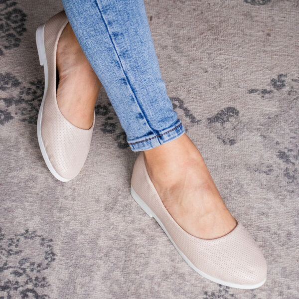 Женские балетки Fashion Nux 1863 38 размер 24,5 см Бежевый Женские балетки Fashion Nux 1863 38 размер 24,5 см Бежевый