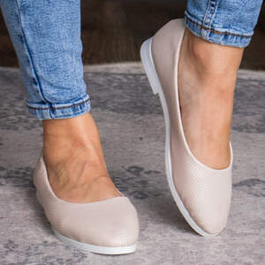 Женские балетки Fashion Nux 1863 38 размер 24,5 см Бежевый Женские балетки Fashion Nux 1863 38 размер 24,5 см Бежевый