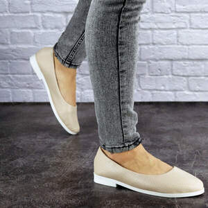 Женские балетки Fashion Nux 1863 38 размер 24,5 см Бежевый Женские балетки Fashion Nux 1863 38 размер 24,5 см Бежевый