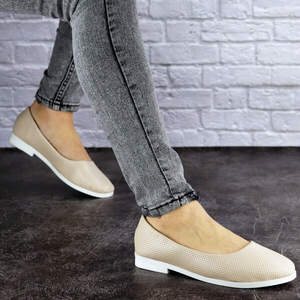 Женские балетки Fashion Nux 1863 38 размер 24,5 см Бежевый Женские балетки Fashion Nux 1863 38 размер 24,5 см Бежевый