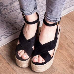 Женские босоножки Fashion Abbykitty 2726 36 размер 23,5 см Черный Женские босоножки Fashion Abbykitty 2726 36 размер 23,5 см Черный