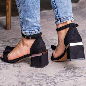 Женские босоножки Fashion Abner 2736 40 размер 25,5 см Черный