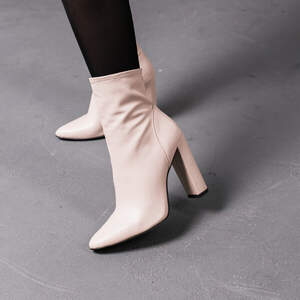 Ботильоны женские Fashion Arabella 3391 35 размер 23 см Бежевый