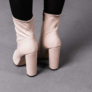 Ботильоны женские Fashion Arabella 3391 35 размер 23 см Бежевый