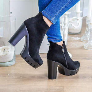 Ботильоны женские Fashion Athos 3272 38 размер 24,5 см Черный