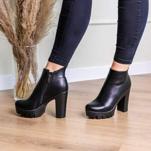 Ботильоны женские Fashion Berry 3258 36 размер 23,5 см Черный