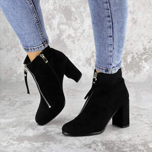 Ботильоны женские Fashion Bj 2177 38 размер 24,5 см Черный