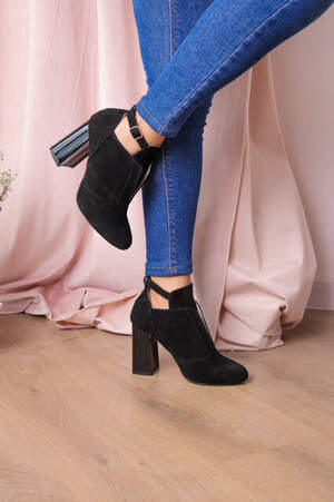 Ботильоны женские Fashion Catu 2645 37 размер 24 см Черный Ботильоны женские Fashion Catu 2645 37 размер 24 см Черный