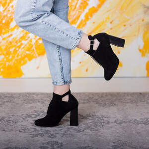 Ботильоны женские Fashion Catu 2645 37 размер 24 см Черный Ботильоны женские Fashion Catu 2645 37 размер 24 см Черный