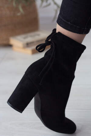 Ботильоны женские Fashion Ceaser 2512 39 размер 25 см Черный