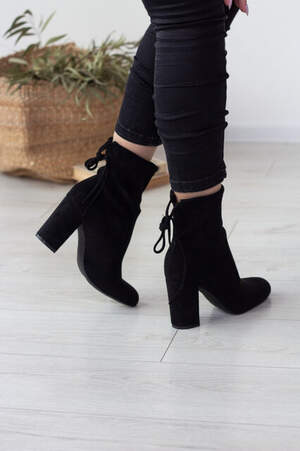 Ботильоны женские Fashion Ceaser 2512 39 размер 25 см Черный