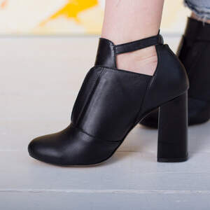 Ботильоны женские Fashion Chaya 2648 40 размер 25,5 см Черный