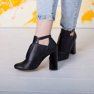 Ботильоны женские Fashion Chaya 2648 40 размер 25,5 см Черный