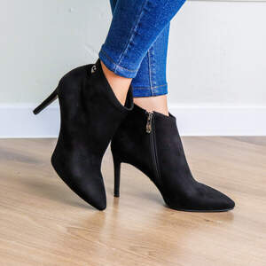 Ботильоны женские Fashion Coast 3231 35 размер 23 см Черный