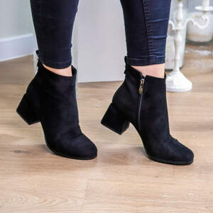 Ботильоны женские Fashion Crow 3243 35 размер 23 см Черный