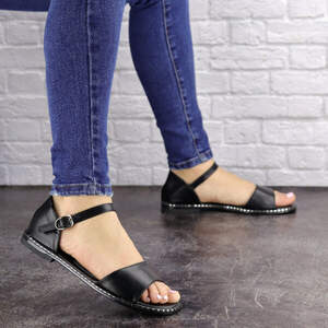 Ботильоны женские Fashion Crow 3243 35 размер 23 см Черный