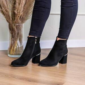 Ботильоны женские Fashion Dawn 3260 36 размер 23,5 см Черный