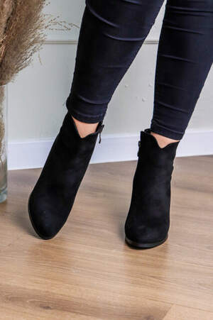 Ботильоны женские Fashion Dawn 3260 36 размер 23,5 см Черный