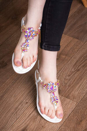 Женские босоножки Fashion Cliff 3045 36 размер 23 см Белый Женские босоножки Fashion Cliff 3045 36 размер 23 см Белый