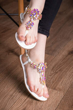 Женские босоножки Fashion Cliff 3045 36 размер 23 см Белый Женские босоножки Fashion Cliff 3045 36 размер 23 см Белый