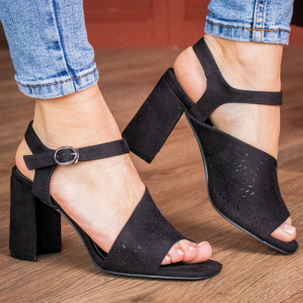 Женские босоножки Fashion Earline 2950 36 размер 23,5 см Черный Женские босоножки Fashion Earline 2950 36 размер 23,5 см Черный