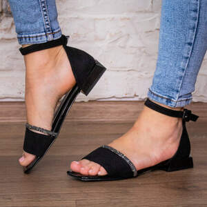 Женские босоножки Fashion Erin 2852 37 размер 23,5 см Черный