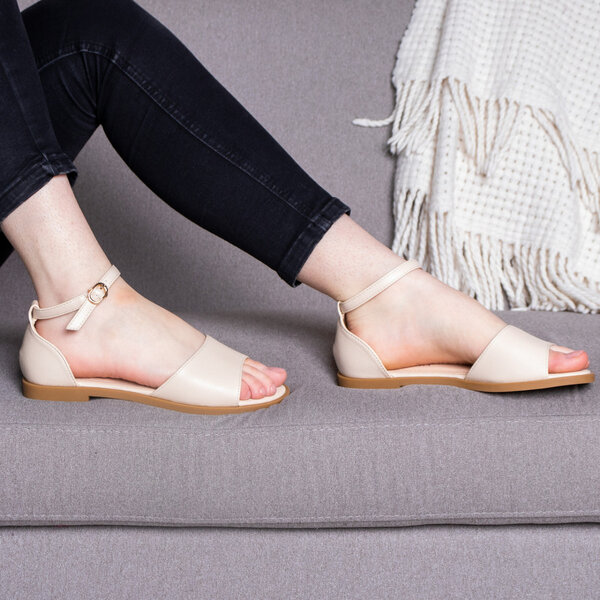 Женские босоножки Fashion Kaaisa 2838 39 размер 25 см Бежевый Женские босоножки Fashion Kaaisa 2838 39 размер 25 см Бежевый