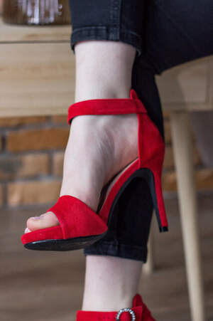 Женские босоножки Fashion Kabuki 2789 37 размер 24 см Красный Женские босоножки Fashion Kabuki 2789 37 размер 24 см Красный