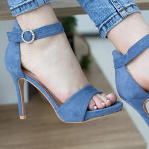 Женские босоножки Fashion Kabuki 2815 37 размер 24 см Голубой Женские босоножки Fashion Kabuki 2815 37 размер 24 см Голубой