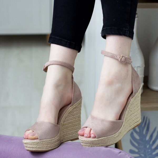 Женские босоножки Fashion Labelle 2811 38 размер 24 см Бежевый Женские босоножки Fashion Labelle 2811 38 размер 24 см Бежевый