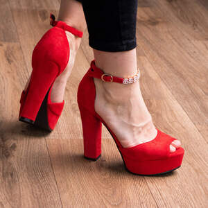 Женские босоножки Fashion Loki 2857 37 размер 24 см Красный Женские босоножки Fashion Loki 2857 37 размер 24 см Красный