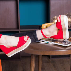 Женские босоножки Fashion Macky 2730 38 размер 24,5 см Красный Женские босоножки Fashion Macky 2730 38 размер 24,5 см Красный