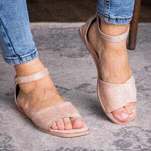 Женские босоножки Fashion Milo 2933 38 размер 24,5 см Бежевый Женские босоножки Fashion Milo 2933 38 размер 24,5 см Бежевый