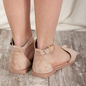 Женские босоножки Fashion Milo 2933 38 размер 24,5 см Бежевый Женские босоножки Fashion Milo 2933 38 размер 24,5 см Бежевый