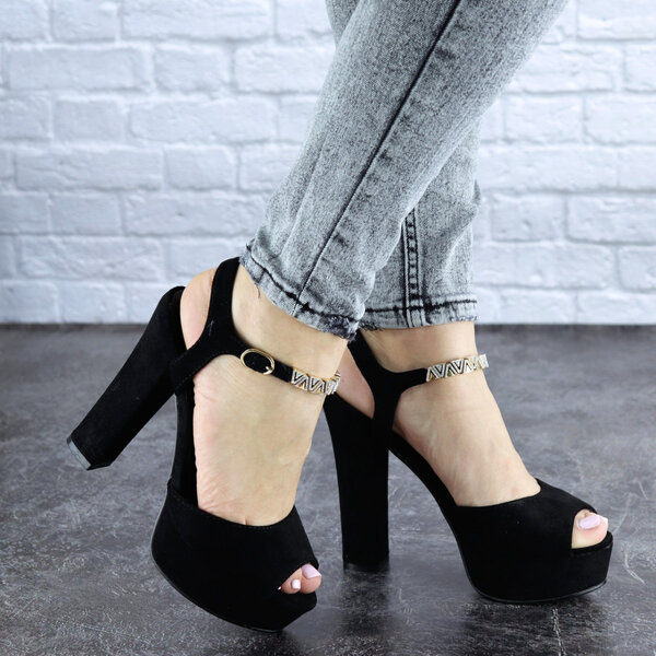 Женские босоножки Fashion Virginia 1906 40 размер 25,5 см Черный Женские босоножки Fashion Virginia 1906 40 размер 25,5 см Черный