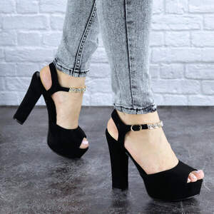 Женские босоножки Fashion Virginia 1906 40 размер 25,5 см Черный Женские босоножки Fashion Virginia 1906 40 размер 25,5 см Черный