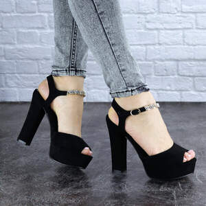 Женские босоножки Fashion Virginia 1906 40 размер 25,5 см Черный Женские босоножки Fashion Virginia 1906 40 размер 25,5 см Черный