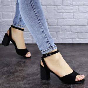 Женские босоножки Fashion Zoe 1879 38 размер 24 см Черный